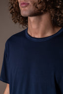 T-shirt Adam Délavé - Abysse