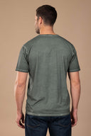 T-shirt Adam Délavé - Kaki