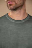 T-shirt Adam Délavé - Kaki