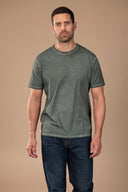 T-shirt Adam Délavé - Kaki