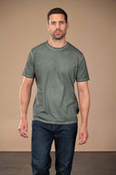 T-shirt Adam Délavé - Kaki