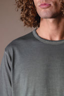 T-shirt Adam Délavé - Kaki