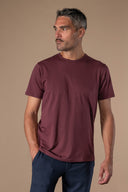 T-shirt Adam - Bordeaux