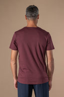 T-shirt Adam - Bordeaux