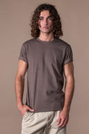 T-shirt Adam Délavé - Cacao