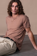 Delave Adam-mid Season T-shirt - Latte