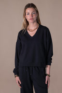 Sweat-shirt Adèle - Noir