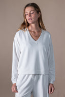 Adele Sweatshirt - Ivory
