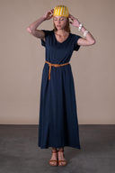 Alizée Dress - Navy