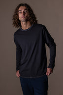 T-shirt Arthur Délavé - Graphite