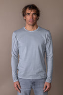 T-shirt Arthur Délavé - Zinc