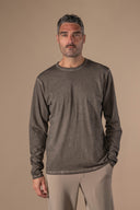 T-shirt Arthur Délavé - Cacao