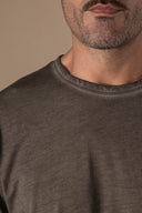 T-shirt Arthur Délavé - Cacao