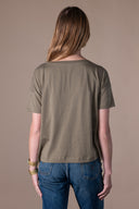 Audrey T-shirt - Aceituna