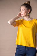Audrey T-shirt - Turmeric