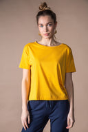 Audrey T-shirt - Turmeric
