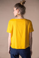 Audrey T-shirt - Turmeric