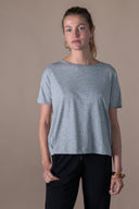 Audrey T-shirt - Heather Grey