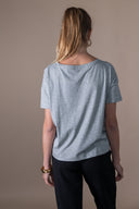 Audrey T-shirt - Heather Grey