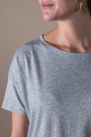 Audrey T-shirt - Heather Grey