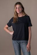 T-shirt Audrey - Noir