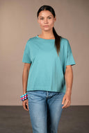 T-shirt Audrey - Peacock