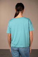 T-shirt Audrey - Peacock