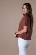 T-shirt Audrey - Pecan