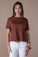 T-shirt Audrey - Pecan