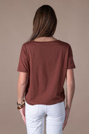T-shirt Audrey - Pecan