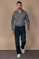 Ayden Distressed Shirt - Pepper