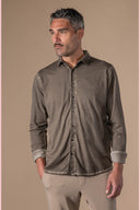 Chemise Ayden Délavée - Cacao