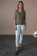 T-shirt Betty - Aceituna
