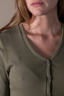 T-shirt Betty - Aceituna