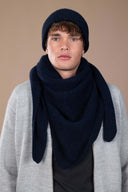 Triangle Cerise - Dark Blue