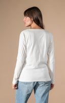 T-shirt Chloe - Ivoire