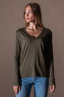 T-shirt Chloe - Militare