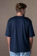 T-shirt Chris - Marine