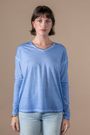 T Shirt Clelia-mid Season - Chambray