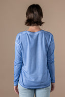 T Shirt Clelia-mid Season - Chambray