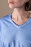 T Shirt Clelia-mid Season - Chambray