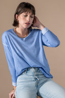 T Shirt Clelia-mid Season - Chambray