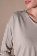 T Shirt Clelia-mid Season - Dust