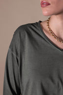T Shirt Clelia-mid Season - Kaki