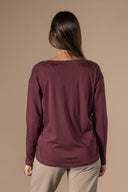 T-shirt Clelia - Bordeaux