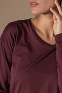 T-shirt Clelia - Bordeaux