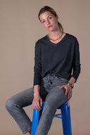 T Shirt Clelia-mid Season - Graphite