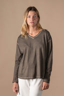 T-shirt Clelia - Cacao