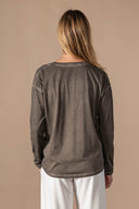 T-shirt Clelia - Cacao