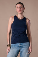 Colette Tank Top - Navy